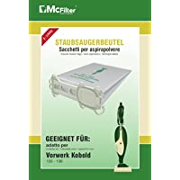 McFilter - 18 bolsas de fieltro para aspiradora Vorwerk Kobold 135-136-135SC-VK135-VK 136